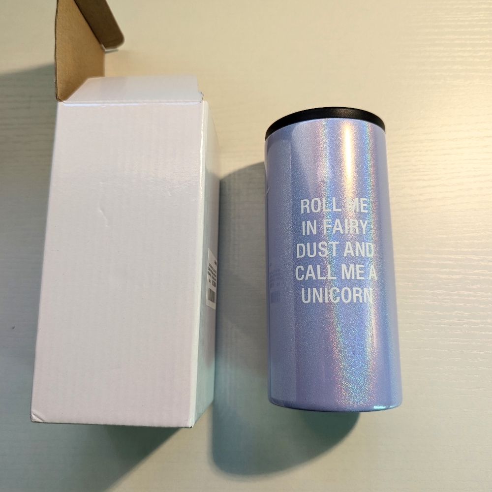 About Face Designs Slim Skinny Can Cooler